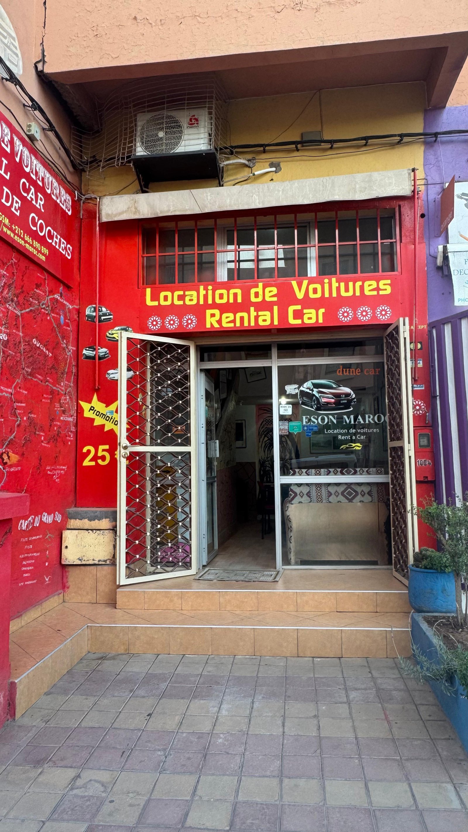 Agence Eson Maroc — Carte du Maroc